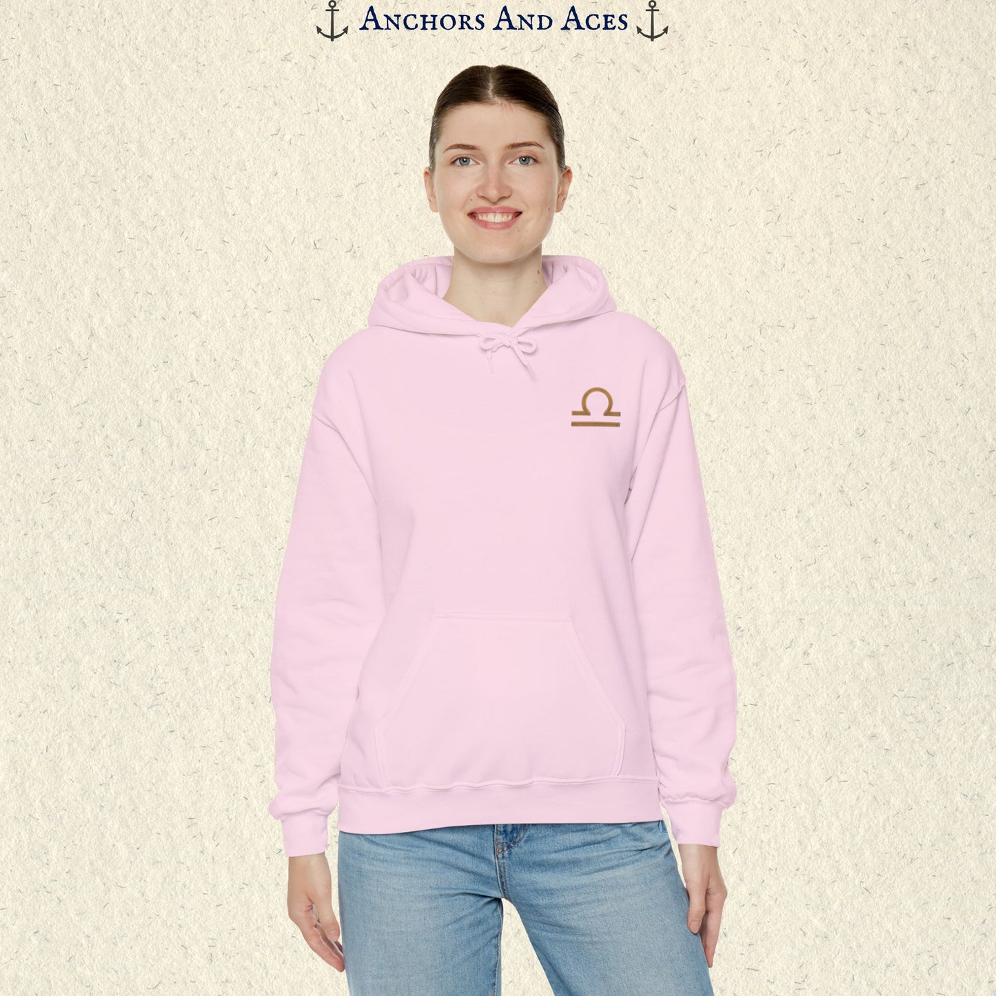 Libra Zodiac Hoodie | Celestial Seas Zodiac Hoodie Collection