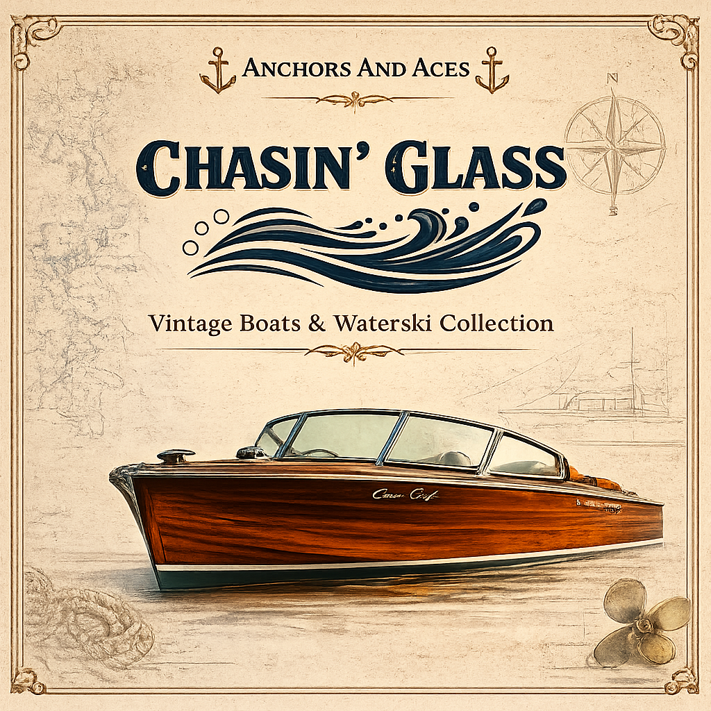 Chasin' Glass™ | Vintage Water Ski & Classic Boat Apparel