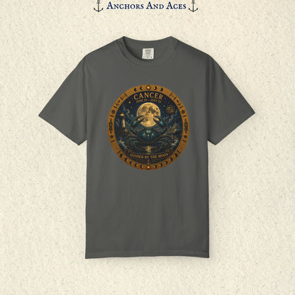 Cancer Zodiac Shirt | Celestial Seas- Guided by the Moon