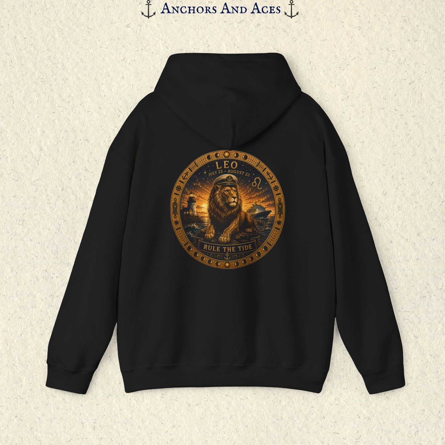Leo Zodiac Hoodie | Celestial Seas Zodiac Hoodie Collection