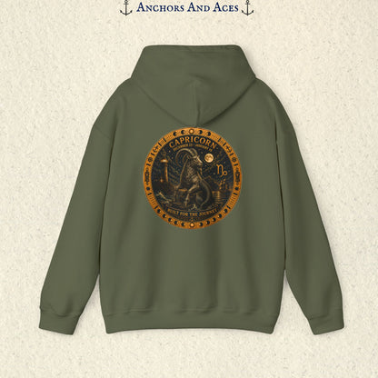 Capricorn Zodiac Hoodie | Celestial Seas Zodiac Hoodie Collection