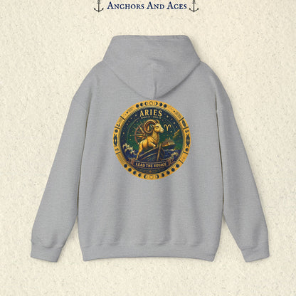 Aries Zodiac Hoodie | Celestial Seas Zodiac Hoodie Collection
