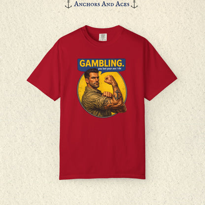 Strongman Inspired | Funny Gambling Graphic Tee