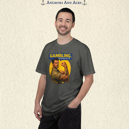Strongman Inspired | Funny Gambling Graphic Tee