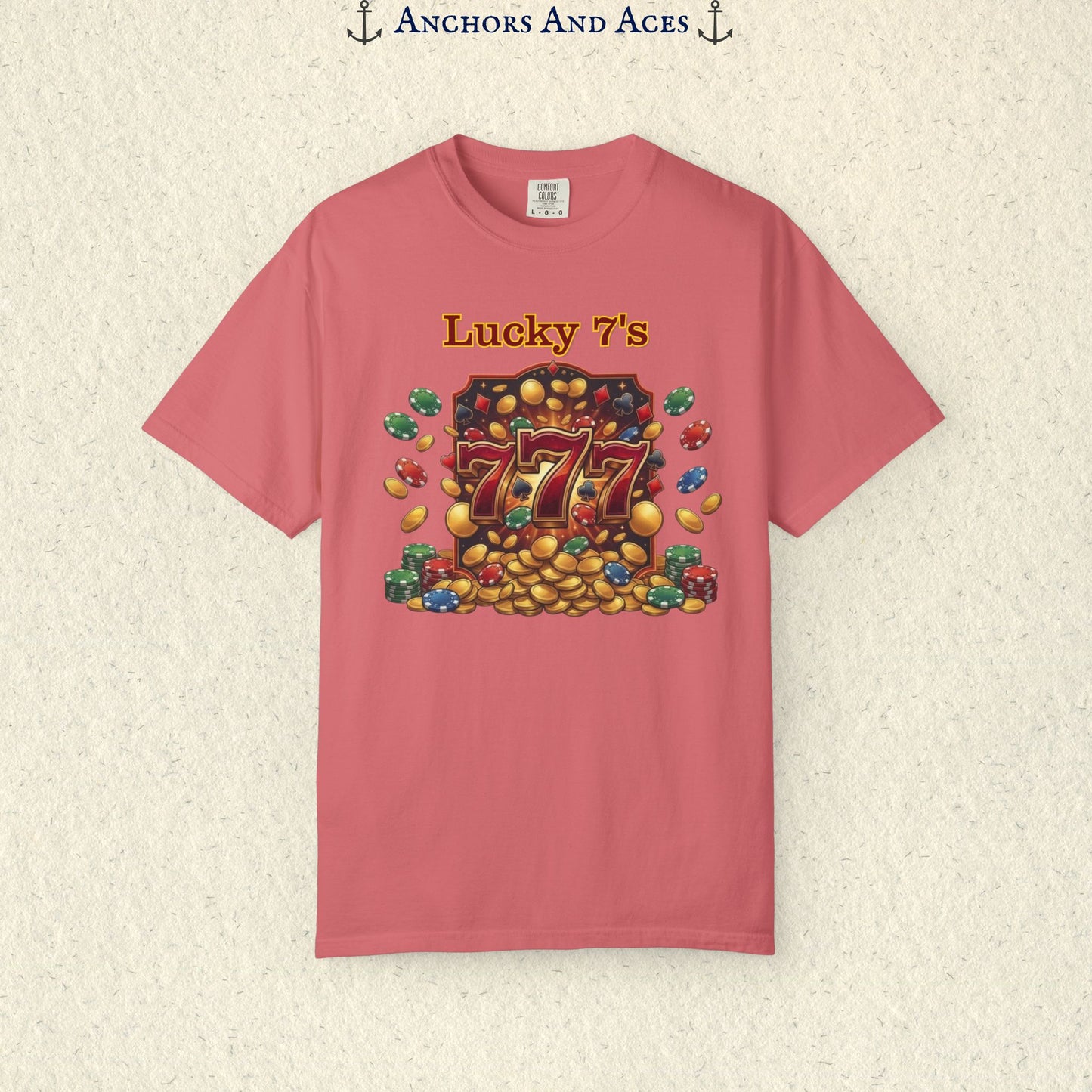 Lucky 777s | Vintage Jackpot Graphic Tee