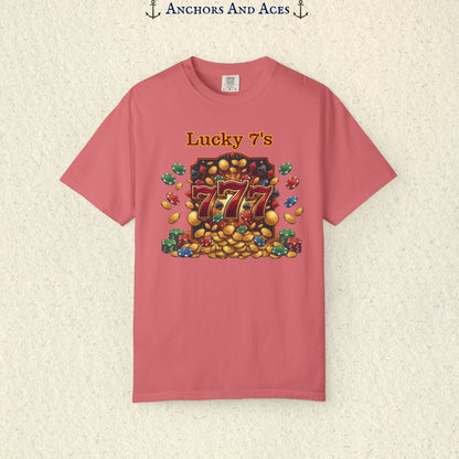 Lucky 777s | Vintage Jackpot Graphic Tee