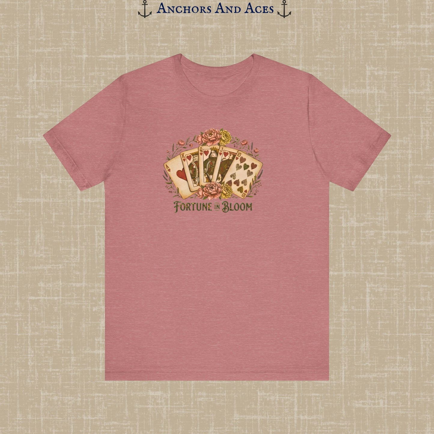 Fortune in Bloom | Vintage Botanical Graphic Tee