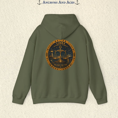 Libra Zodiac Hoodie | Celestial Seas Zodiac Hoodie Collection