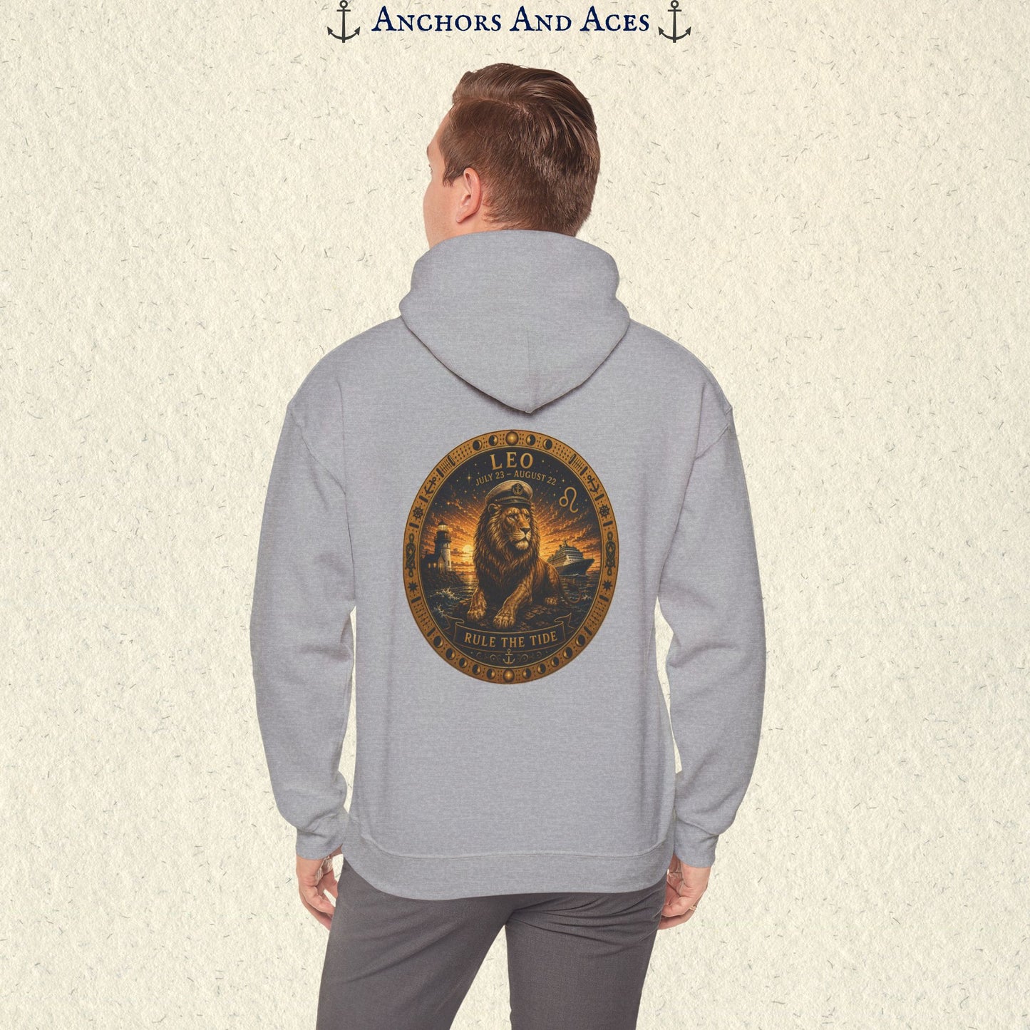 Leo Zodiac Hoodie | Celestial Seas Zodiac Hoodie Collection