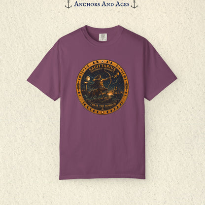Sagittarius Zodiac Shirt | Celestial Seas – Chase The Horizon