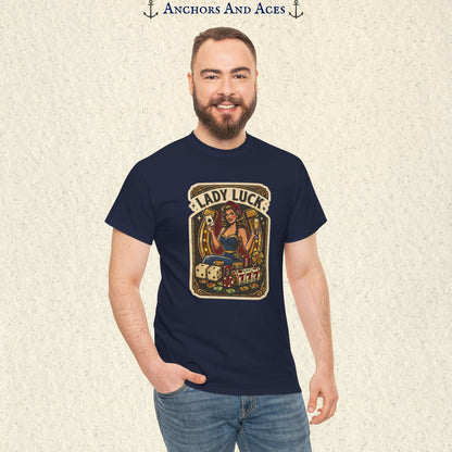 Lady Luck | Vintage Casino Graphic Tee