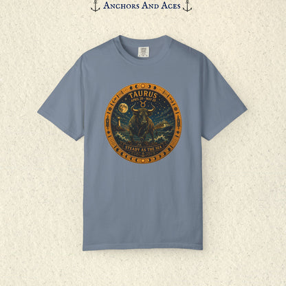 Taurus Zodiac Shirt |Celestial Seas - Steady as the Sea