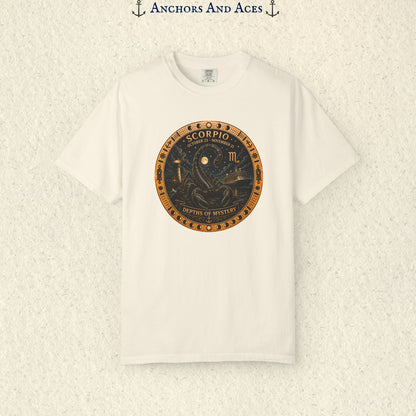 Scorpio Zodiac Shirt | Celestial Seas – Depths of Mystery