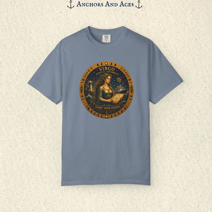 Virgo Zodiac Shirt | Celestial Seas – Chart Your Course