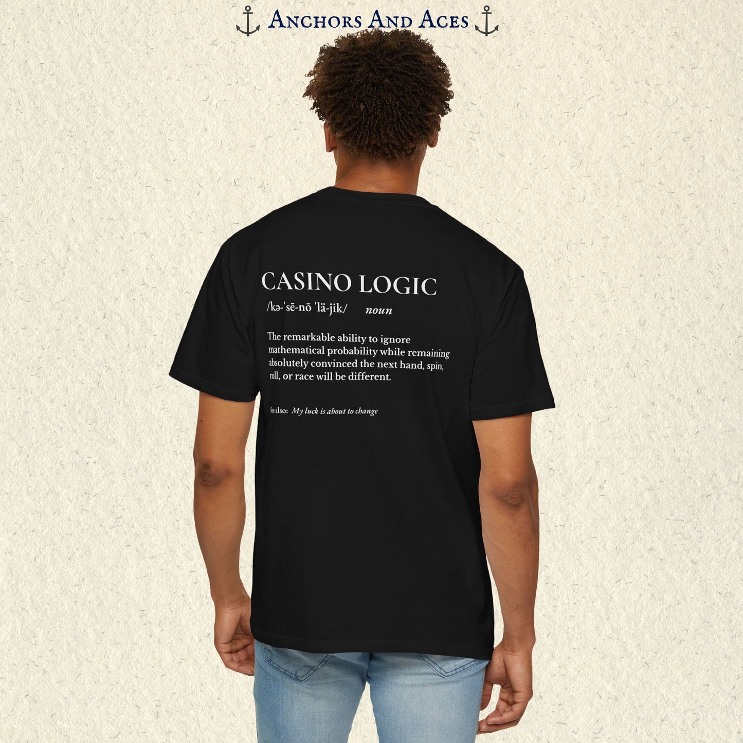 Casino Logic™ | Funny Casino Shirt for Gamblers