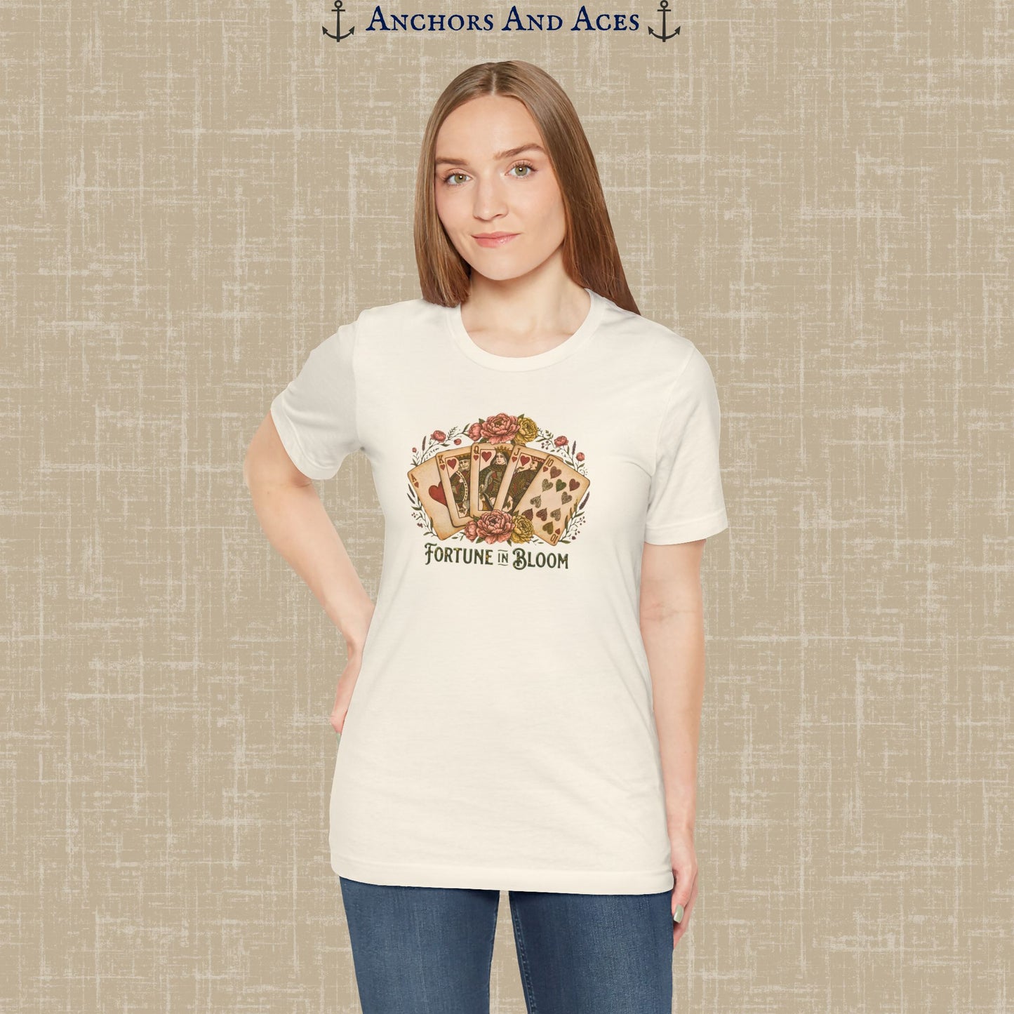 Fortune in Bloom | Vintage Botanical Graphic Tee