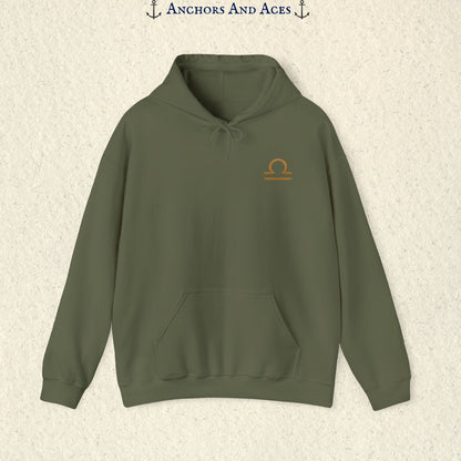 Libra Zodiac Hoodie | Celestial Seas Zodiac Hoodie Collection