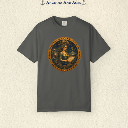Virgo Zodiac Shirt | Celestial Seas – Chart Your Course