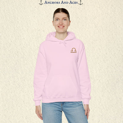 Libra Zodiac Hoodie | Celestial Seas Zodiac Hoodie Collection