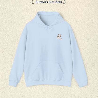 Leo Zodiac Hoodie | Celestial Seas Zodiac Hoodie Collection
