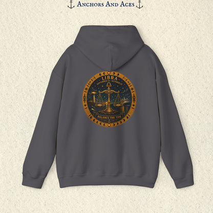Libra Zodiac Hoodie | Celestial Seas Zodiac Hoodie Collection