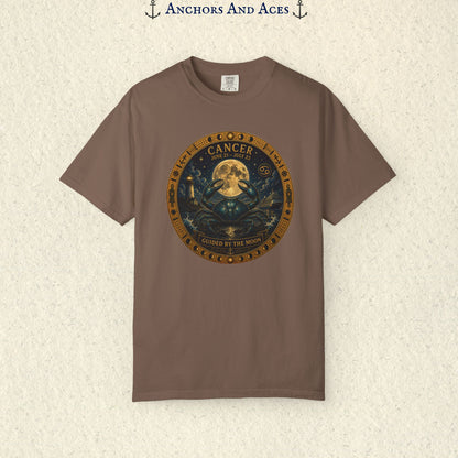 Cancer Zodiac Shirt | Celestial Seas- Guided by the Moon