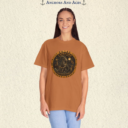Capricorn Zodiac Shirt | Celestial Seas - Built For The Journey