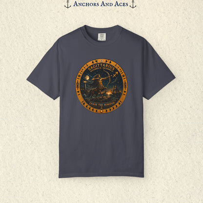 Sagittarius Zodiac Shirt | Celestial Seas – Chase The Horizon