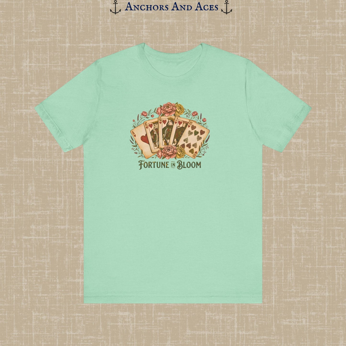 Fortune in Bloom | Vintage Botanical Graphic Tee