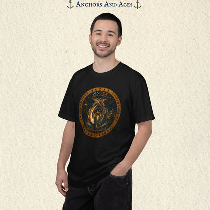 Pisces Zodiac Shirt | Celestial Seas - Drifting With The Tide