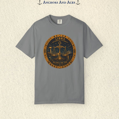 Libra Zodiac Shirt | Celestial Seas – Balance The Tide