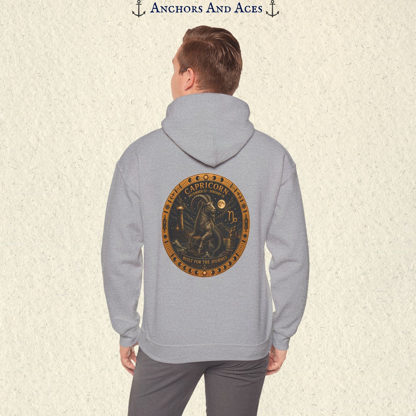 Capricorn Zodiac Hoodie | Celestial Seas Zodiac Hoodie Collection