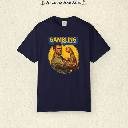 Strongman Inspired | Funny Gambling Graphic Tee