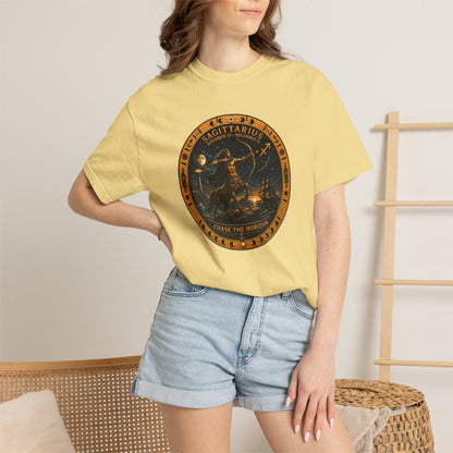 Sagittarius Zodiac Shirt | Celestial Seas – Chase The Horizon