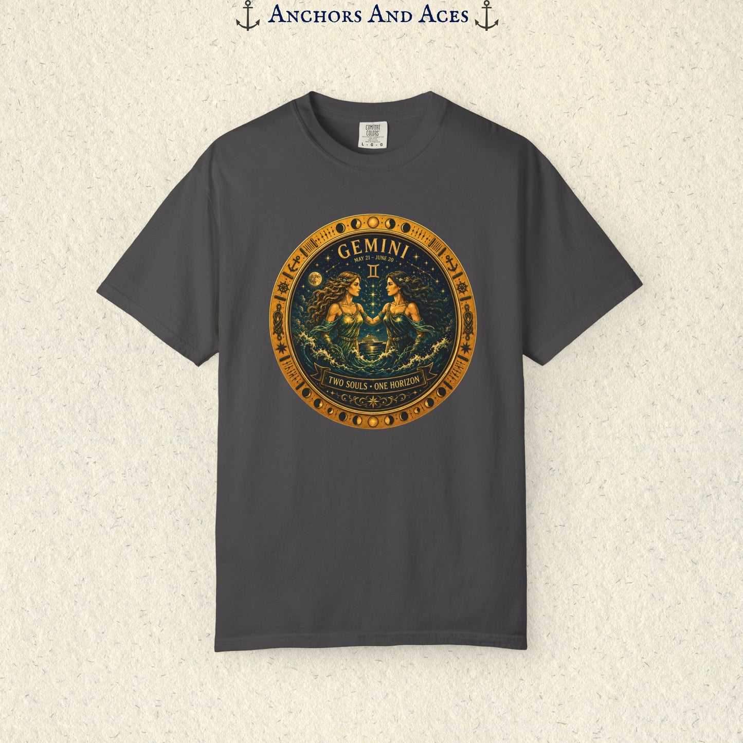 Gemini Zodiac Shirt | Gemini - Two Souls • One Horizon