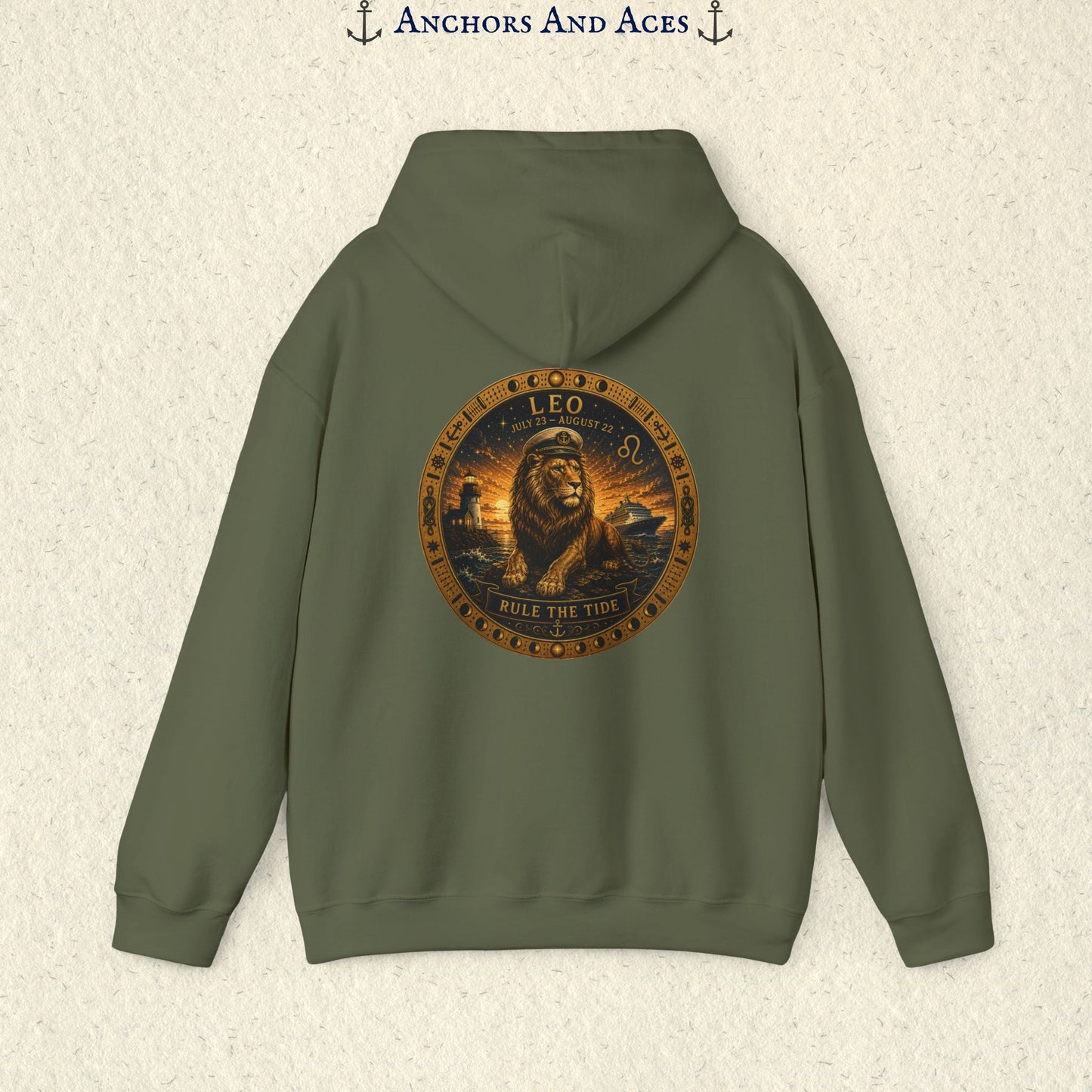 Leo Zodiac Hoodie | Celestial Seas Zodiac Hoodie Collection