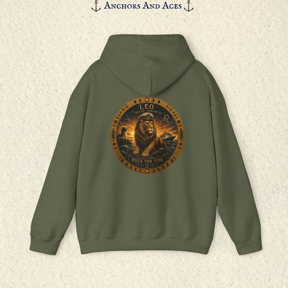 Leo Zodiac Hoodie | Celestial Seas Zodiac Hoodie Collection