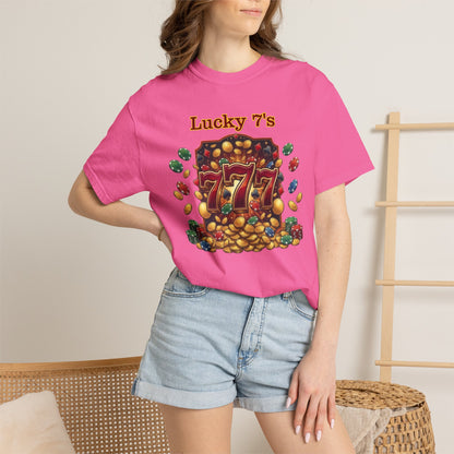 Lucky 777s | Vintage Jackpot Graphic Tee