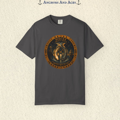 Pisces Zodiac Shirt | Celestial Seas - Drifting With The Tide