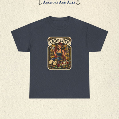 Lady Luck | Vintage Casino Graphic Tee