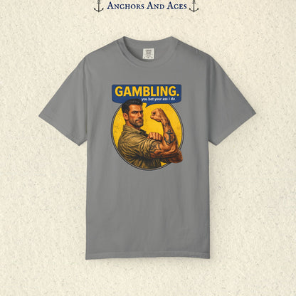 Strongman Inspired | Funny Gambling Graphic Tee
