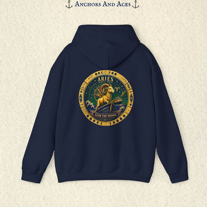 Aries Zodiac Hoodie | Celestial Seas Zodiac Hoodie Collection