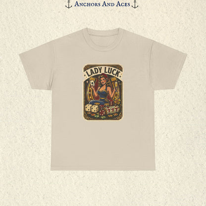 Lady Luck | Vintage Casino Graphic Tee