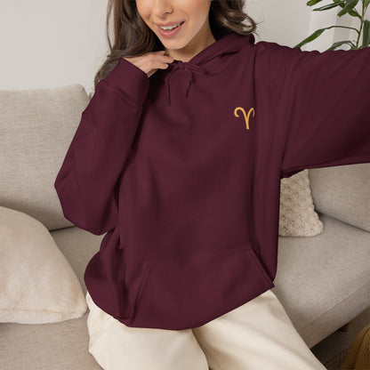 Aries Zodiac Hoodie | Celestial Seas Zodiac Hoodie Collection