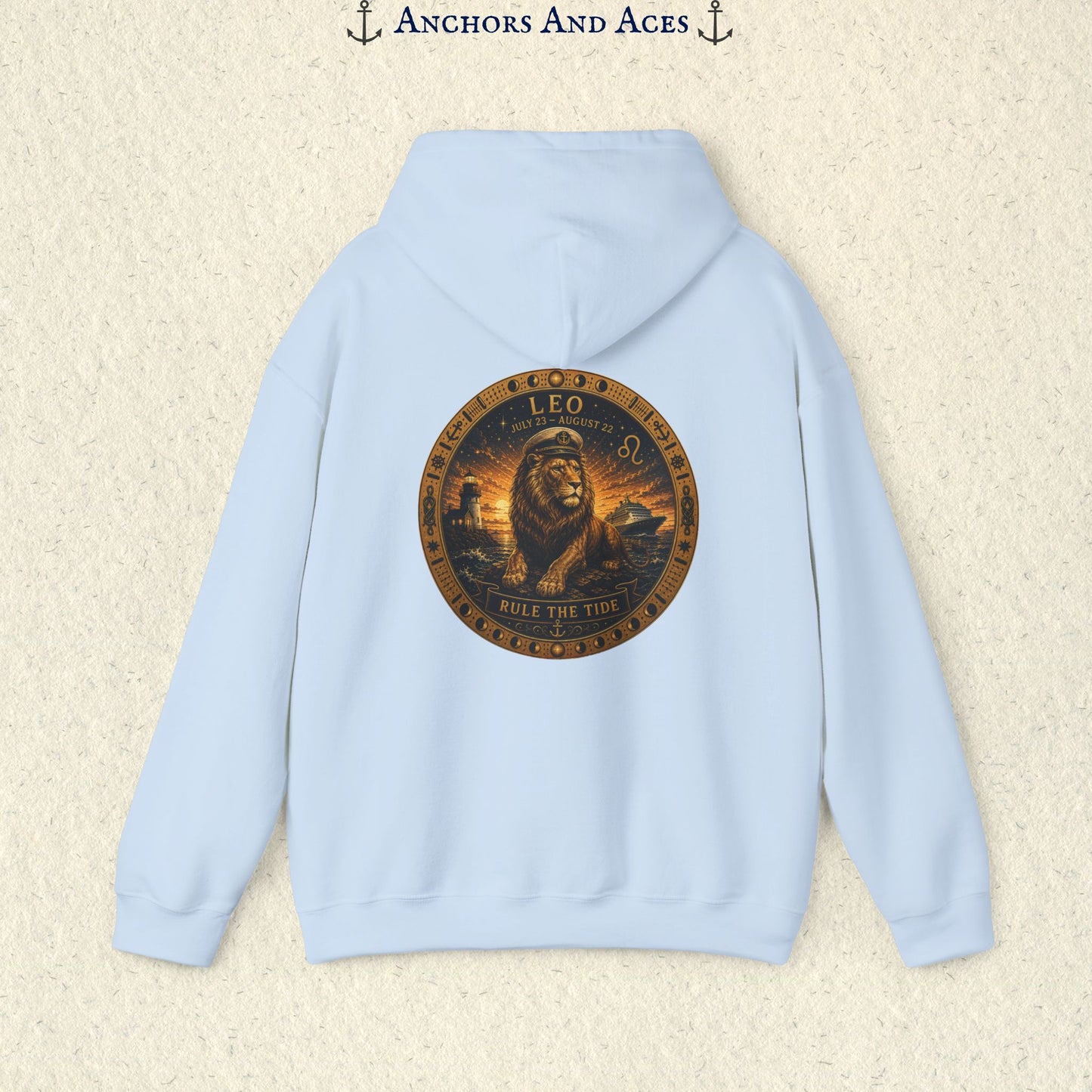 Leo Zodiac Hoodie | Celestial Seas Zodiac Hoodie Collection