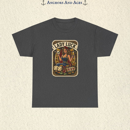 Lady Luck | Vintage Casino Graphic Tee
