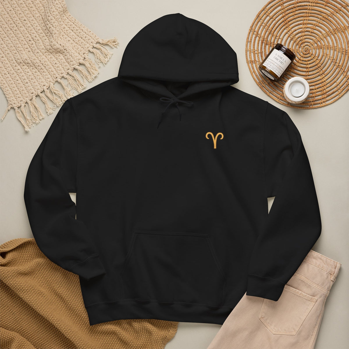 Aries Zodiac Hoodie | Celestial Seas Zodiac Hoodie Collection