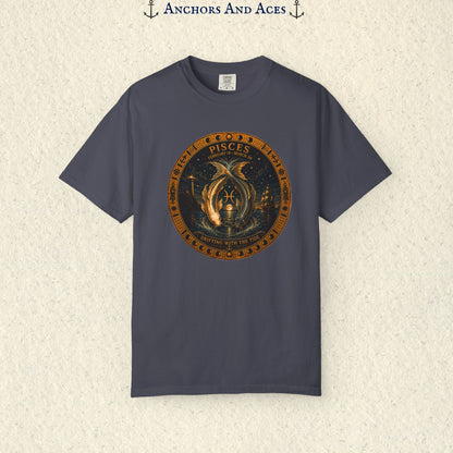 Pisces Zodiac Shirt | Celestial Seas - Drifting With The Tide