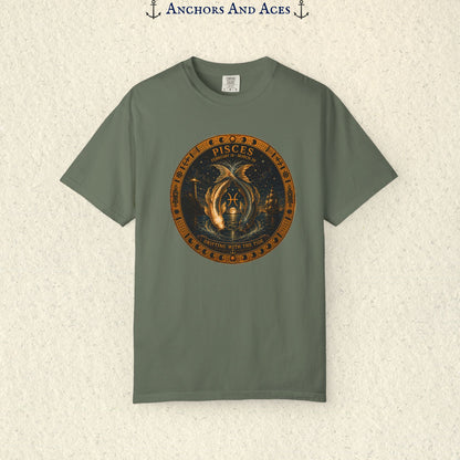 Pisces Zodiac Shirt | Celestial Seas - Drifting With The Tide