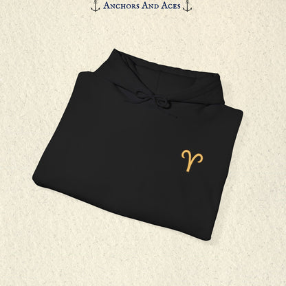 Aries Zodiac Hoodie | Celestial Seas Zodiac Hoodie Collection